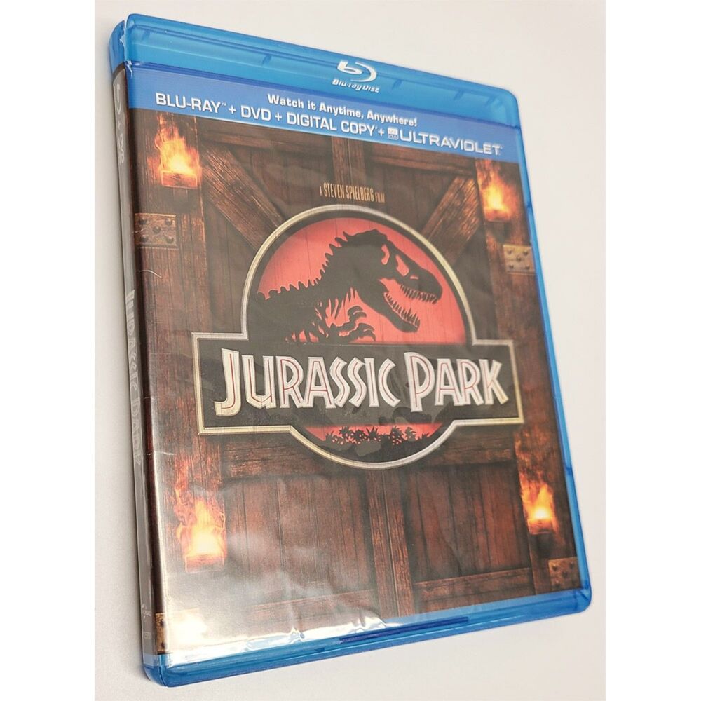 Jurassic Park Blu-ray DVD Combo NO CODE Steven Spielberg Sci-Fi Classic Movie